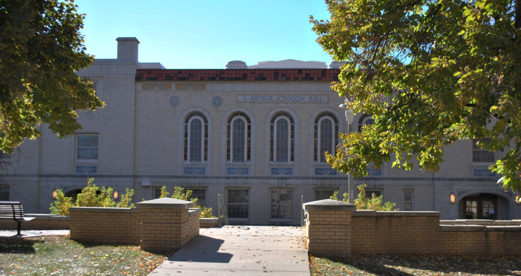 Photo of Johnson Hall on the campus of Colorado State University