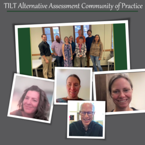 photo collage of alternative assessment community of practice