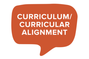Curriculum/Curricular Alignment TEF Bubble