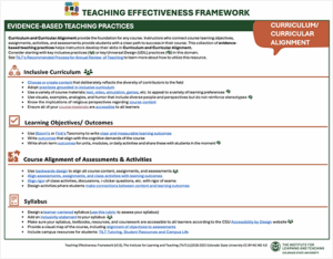 Curriculum and Curricular Alignment Evidence Based Practices PDF