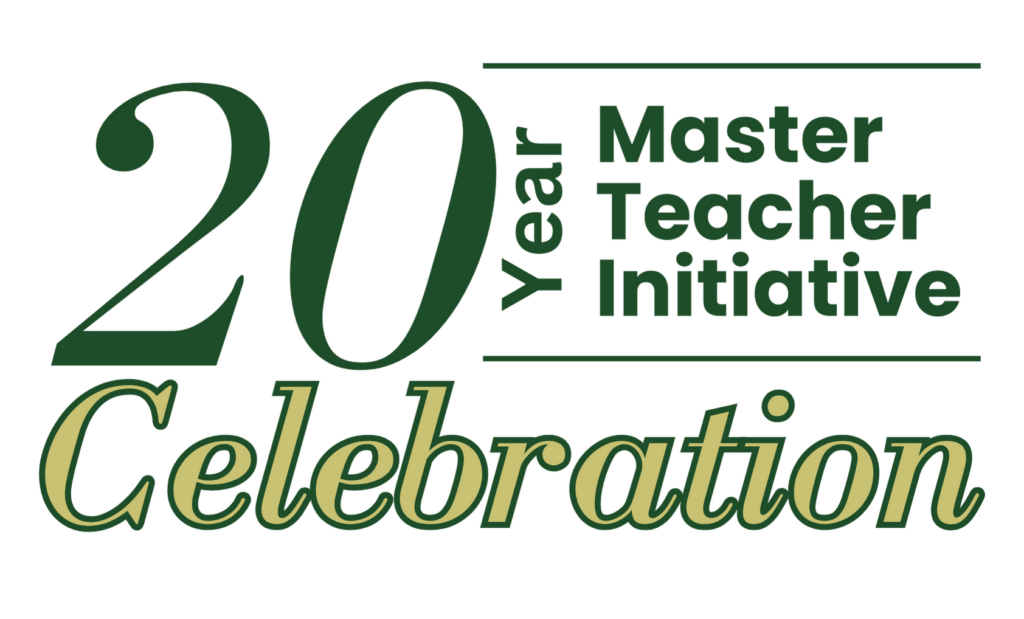 20 Year Master Teacher Initiative Celebration