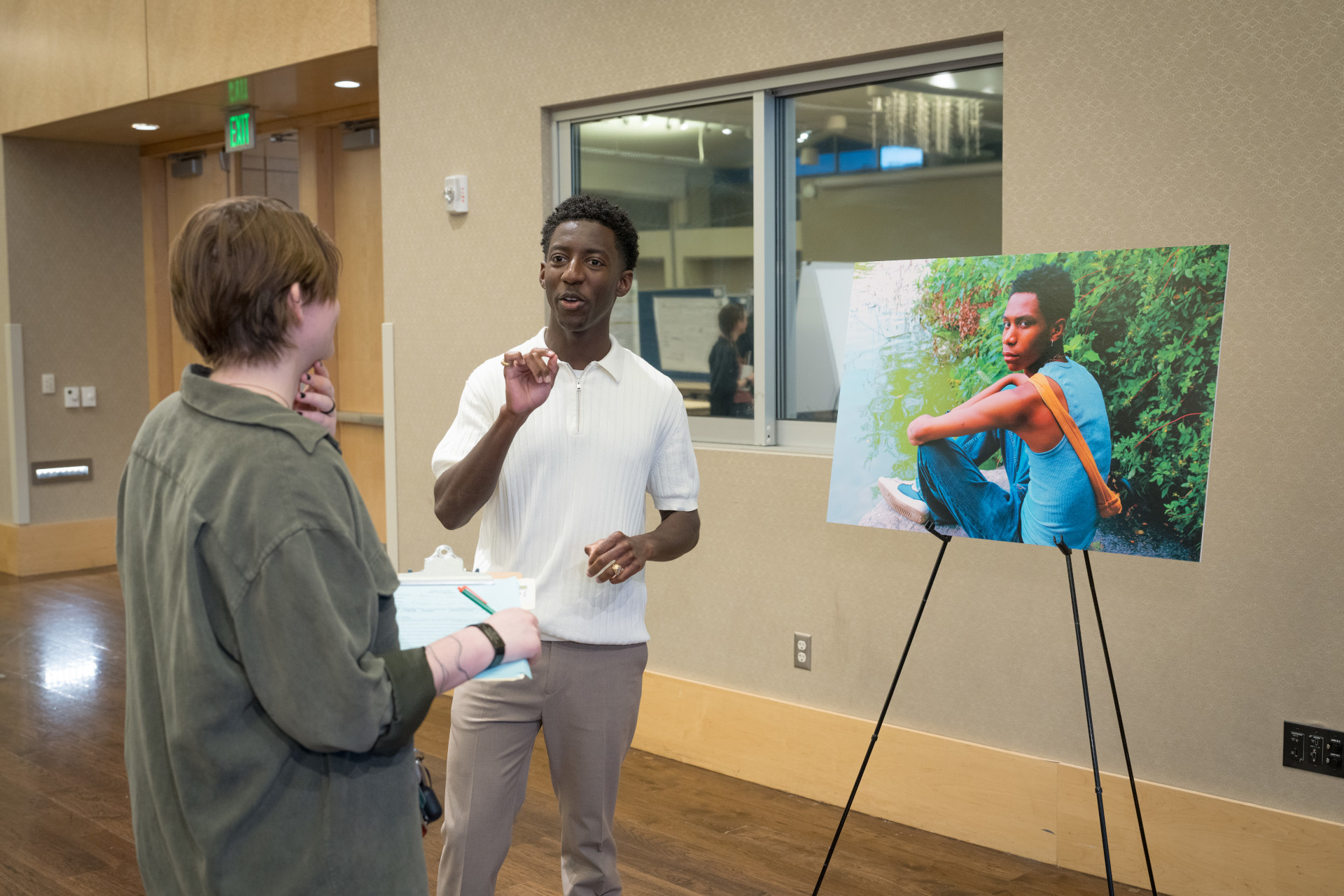 The Celebration of Undergraduate Creativity and Artistry (CURC) takes place at the Lory Student Center. April 17, 2025.