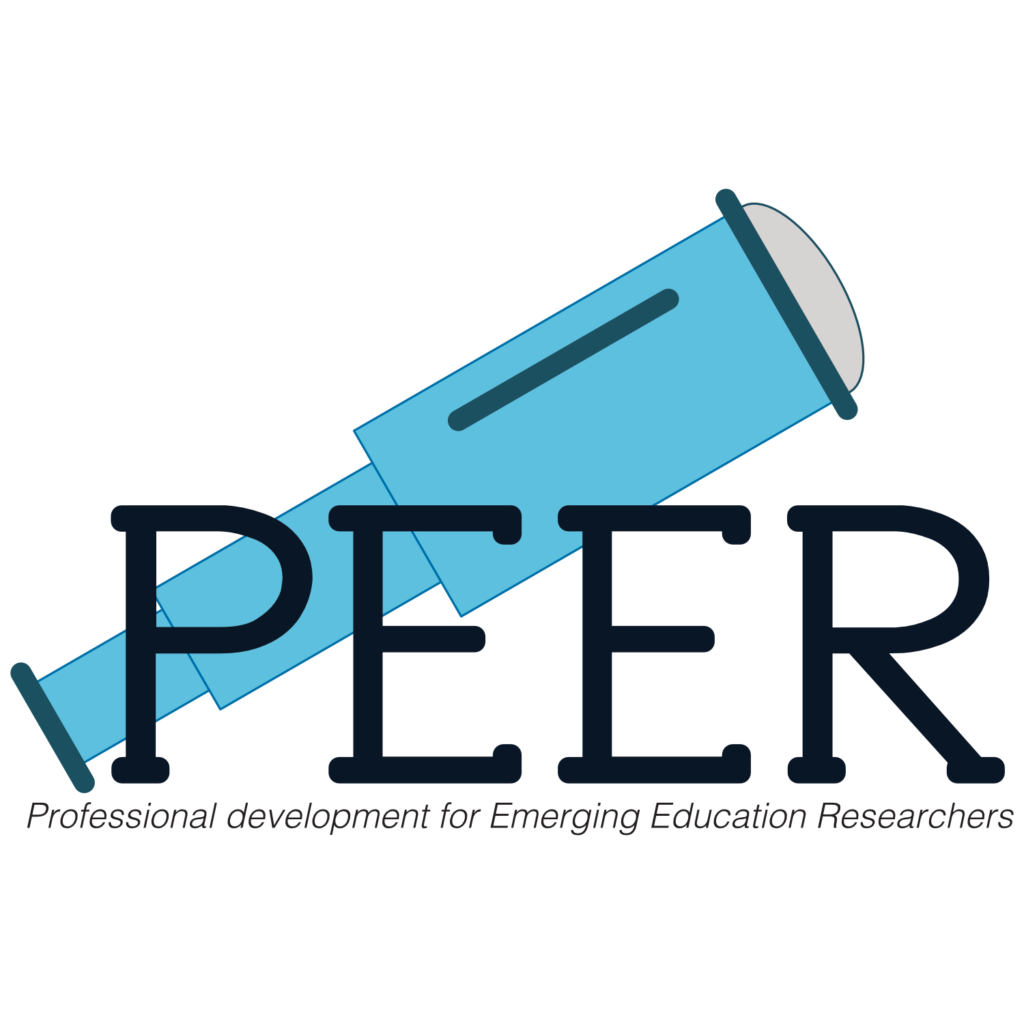 Professional development for Emerging Education Researchers (PEER) logo