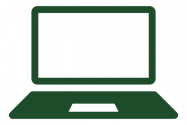 Colorado State Green Laptop Icon