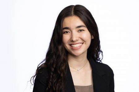 UNO Scott Scholar Emika Buschow has their photo taken on Monday, June 9, 2025, at the University of Nebraska at Omaha in Omaha, Nebraska.